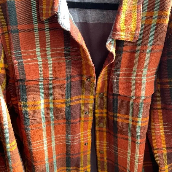 Toad&co flannel shirt jacket - Picture 2 of 9